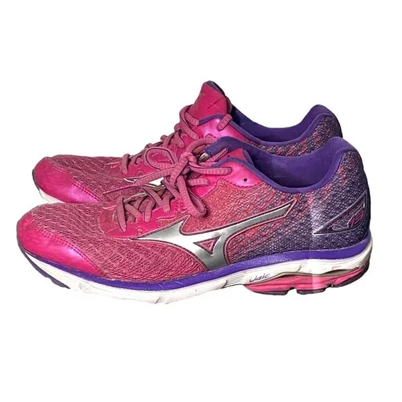 Mizuno Wave Rider 19 Athletic Running Shoes Sneakers Women's Size 8.5 - Picture 2 of 10